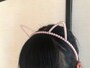 ピンクは可愛らしい印象に