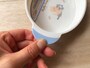セリアの「持ち手付ミニプレート」は持ち手にお滑り止めが付いている