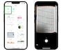 「テーブルのスキャン」を選択すると、iPhoneのカメラが起動する