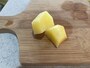 電子レンジで2回加熱することで、じゃがいもは柔らかくなった