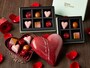 ウェスティンホテル横浜「"Love Is In The Air －恋の予感 －"バレンタインチョコレートボックス（4個入税込2000円、6個入税込3000円、アムール・ド・ショコラ（ハートのケース入り、税込4000円、限定15個）」（提供画像）