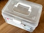 薬箱に使いやすいダイソーの「ツールBOX」