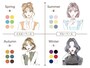 パーソナルカラー別の似合わない色
