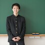 金ボタン式詰襟制服