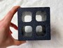 ダイソーの「発泡キューブブロック」は穴が4つ空いている