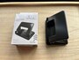 ダイソーの「2穴パンチ（黒、約11.5ｃｍ×8.5ｃｍ）」
