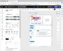 変更したい箇所をダブルクリックして文字を入力、左メニューからフォントや文字サイズを選びます（出所：筆者）
