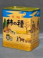 浪花屋製菓・柿の種花火缶限定デザインおにまるくん