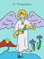 節制（Temperance）／正位置