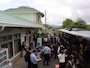 田主丸駅でのおもてなし