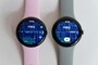 Pixel Watch 3（左）とPixel Watch 2（右）