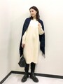 冬に映える白のニットワンピースがプチプラで楽しめる　出典：StyleHint
