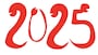 ヘビをあしらった2025年のロゴイラスト