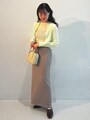 ほんのり透ける程度で網目の詰まった素材なら上品な印象です　出典：WEAR