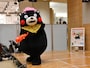 愛嬌たっぷりの鬼モン＝2月2日、東京都江東区