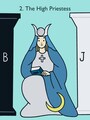 女教皇（The High Priestess）／正位置