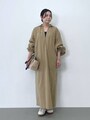 バサっと着るだけで様になるカフタンワンピは旅行にも◎　出典：WEAR