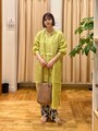 天然素材のリネンならシワも風合いのひとつに見せてくれます　出典：WEAR