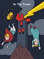 塔（The Tower）／正位置