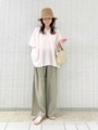 通気性の高いリネン素材は汗で脚にまとわりついたりしにくいのがメリット　出典：WEAR