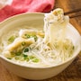 餃子と素麺を使ったアレンジ料理