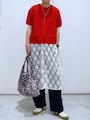 まるでミャクミャクのような配色が目をひく夏コーデ　出典：WEAR