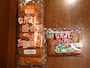 ぐしけんパンの「なかよしピーナツ」と「なかよしパン ハーフ」