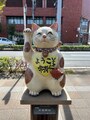 常滑焼の招き猫