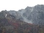 黒部ダムから望む紅葉（1）