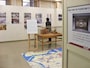 6階の展示コーナーでは、神奈川県庁舎の歴史などがわかる模型やパネルが展示されています
