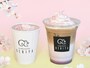 桜ウーロンティーラテ（ホット／コールド、660円店内税込）（画像提供：鎌倉紅谷）