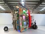 大竹伸朗《網膜屋／記憶濾過小屋》2014