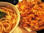 サクサクの大判かきあげがたまらない、かきあげうどん