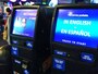 カードが購入できるパワーステーション。ポイントがなくなった時にもカードと紙幣を入れるとチャージできる
