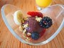 アサイ特有のもったり感がなく、食べやすいミニ・アサイボウル