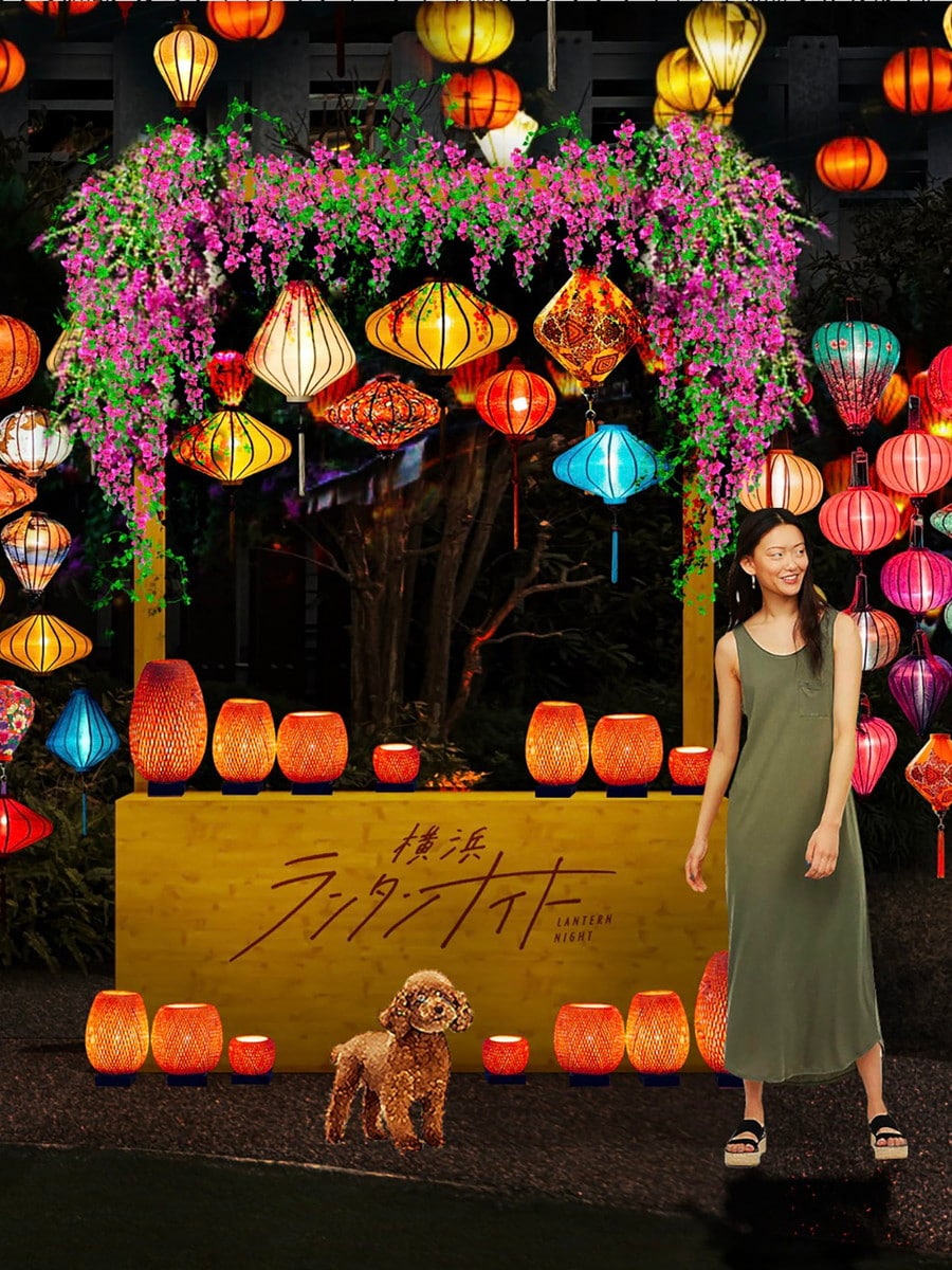 今回は過去最大級となるランタンが登場（過去開催時の様子）