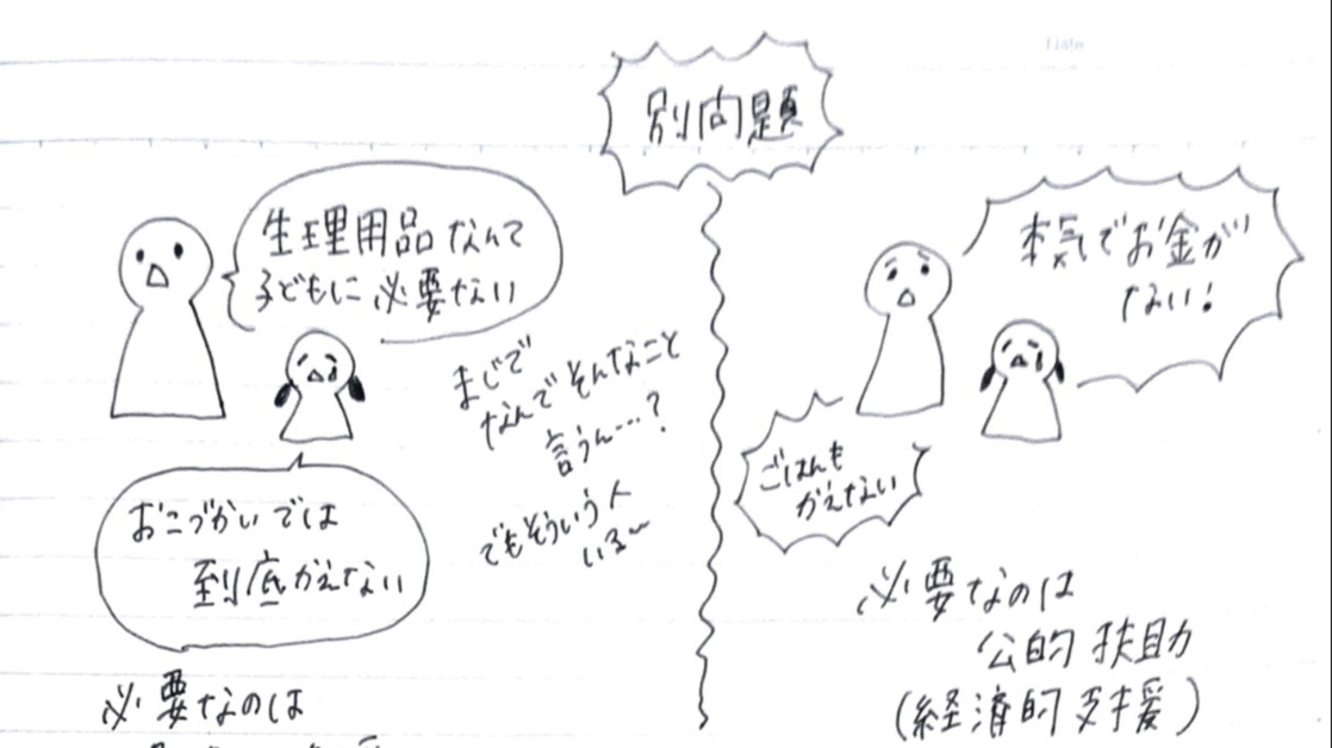 【必見】話題の「生理貧困問題」をイラストで解説！要点や課題が整理されていてわかりやすい！
