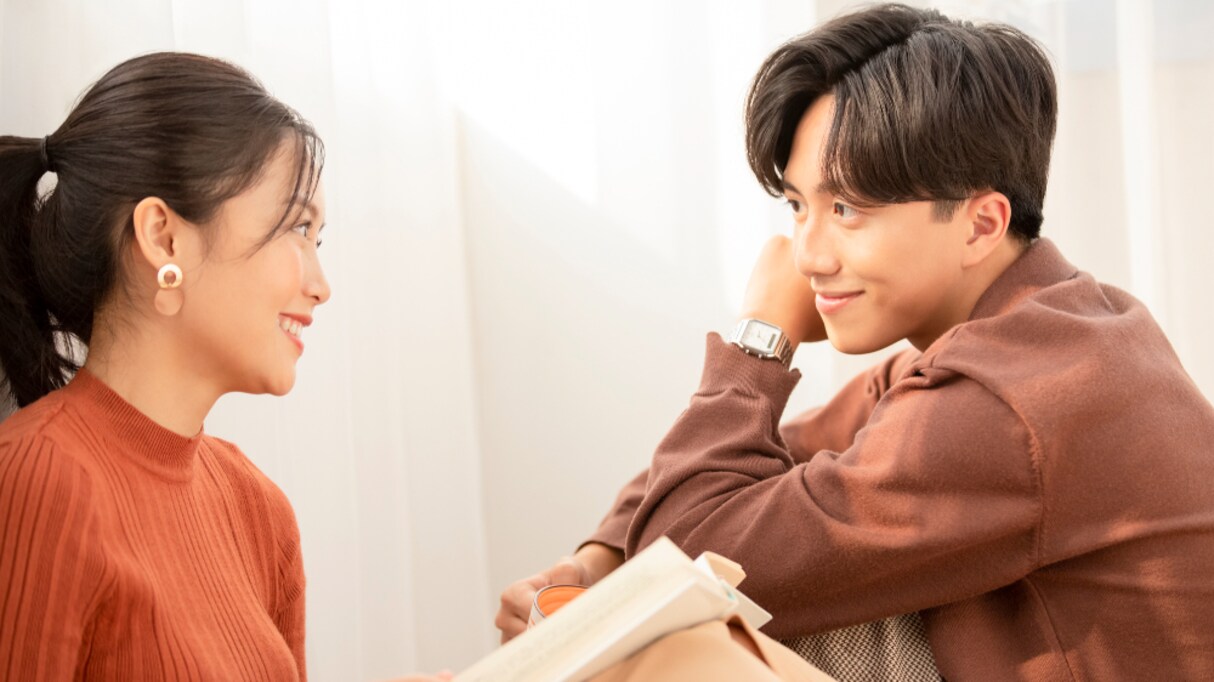 彼女の尊すぎる反応にほっこり！「今日いつもよりまつげ長い…？」と聞いたら…