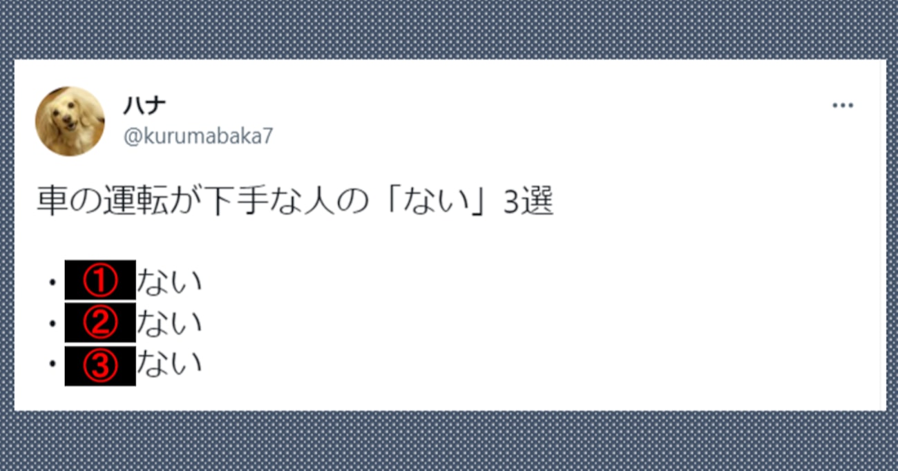 【正論】「車の運転が苦手な人の "ない"3選」大型トラックドライバーの投稿に共感必至