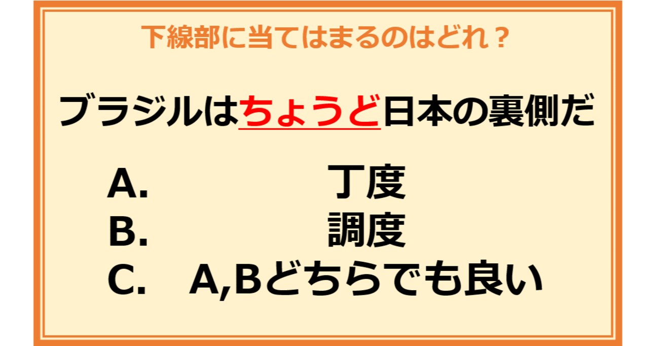 【言葉の使い分けクイズ】次に当てはまる正しい漢字は何？（第11問）