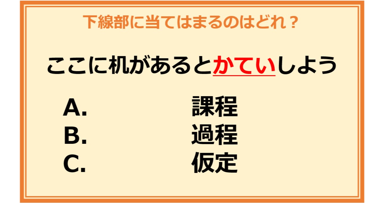 【言葉の使い分けクイズ】次に当てはまる正しい漢字は何？（第37問）