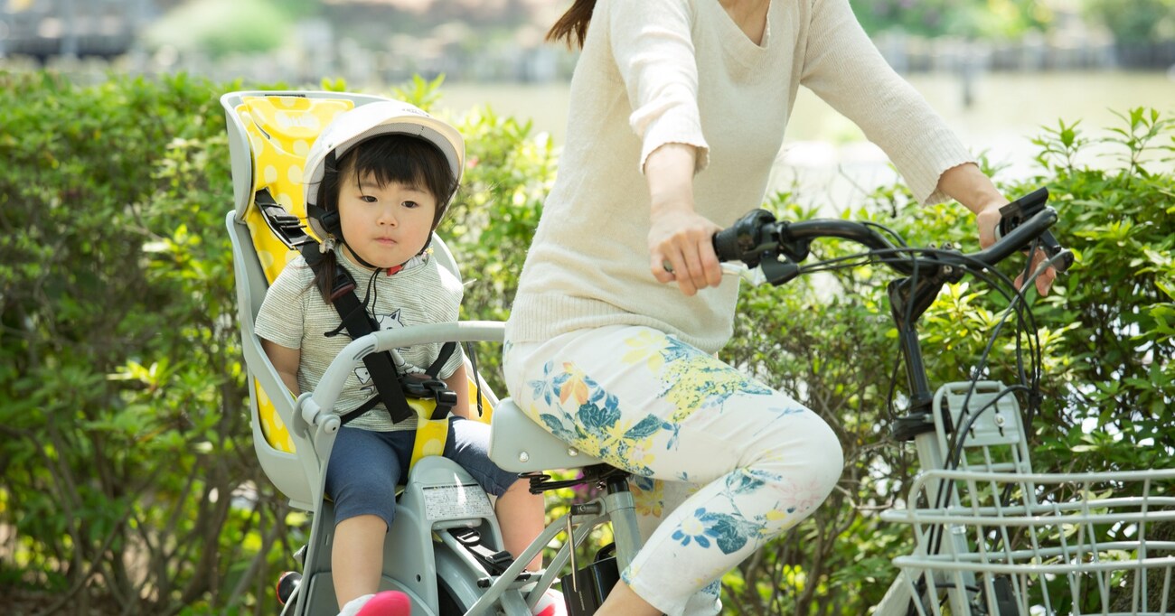 【要注意】自転車の後部席に息子を乗せて走っていると、公園の前で「カチッガチャガチャ…」と音が鳴り？