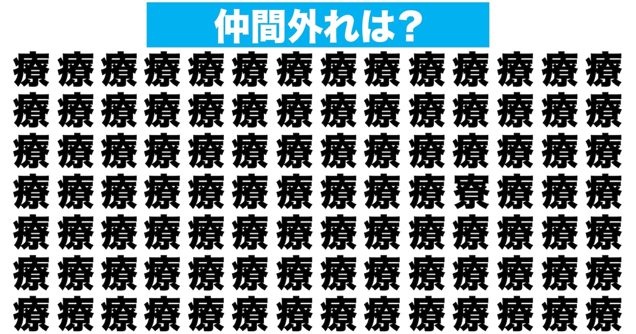 【漢字間違い探しクイズ】仲間外れはどれ？（第200問）