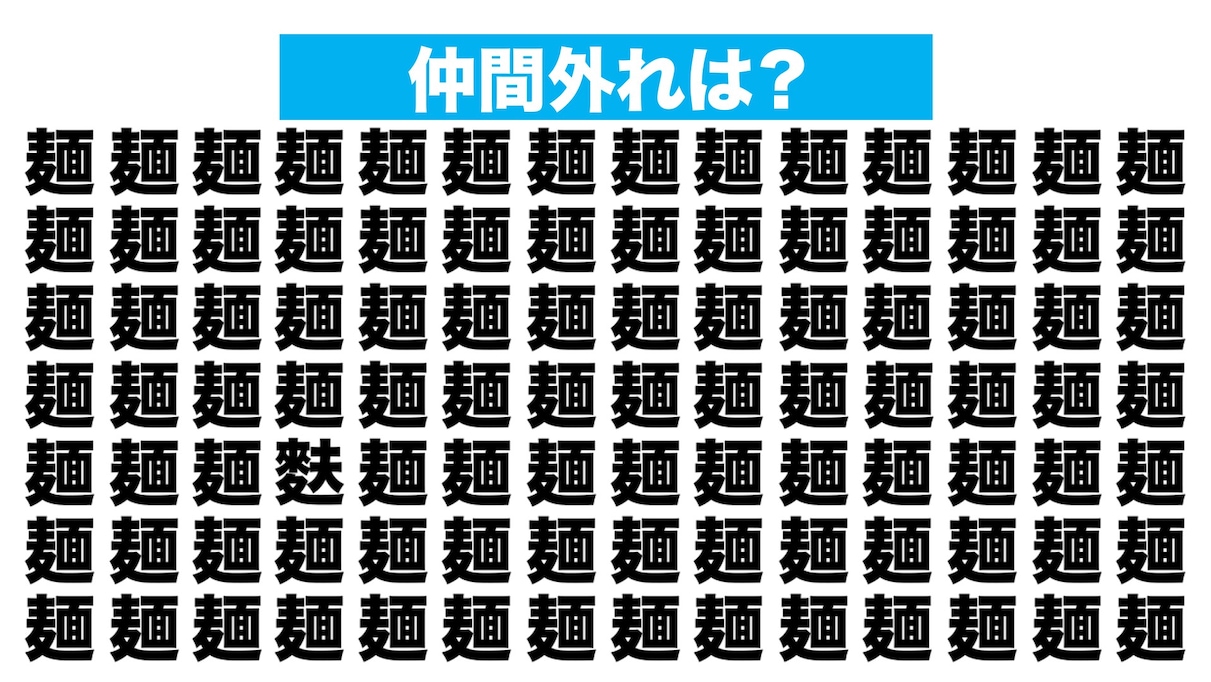 【漢字間違い探しクイズ】仲間外れはどれ？（第220問）