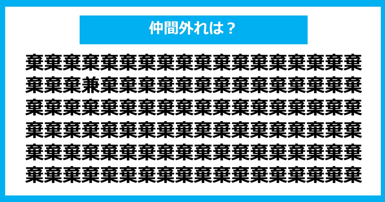 【漢字間違い探しクイズ】仲間外れはどれ？（第680問）