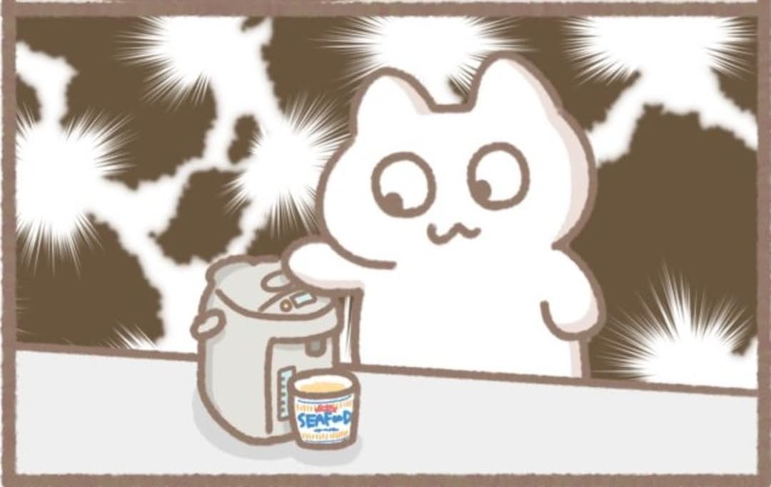 乾麺に水を入れてしまった時のリカバリーアイデアが目から鱗だった【同僚ありがとう】