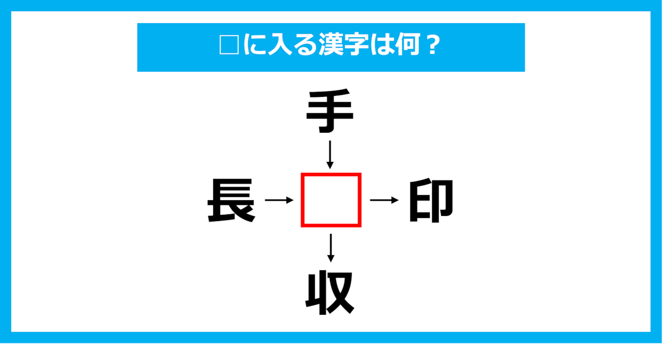 【漢字穴埋めクイズ】□に入る漢字は何？（第1967問）