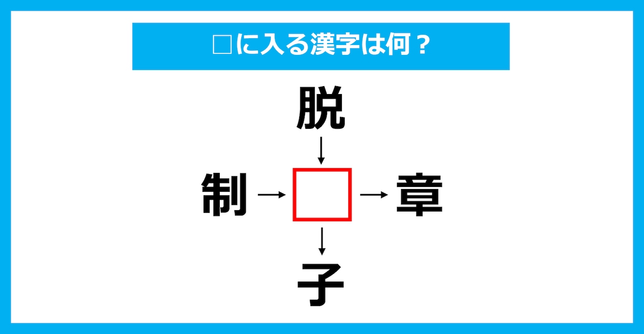 【漢字穴埋めクイズ】□に入る漢字は何？（第2139問）