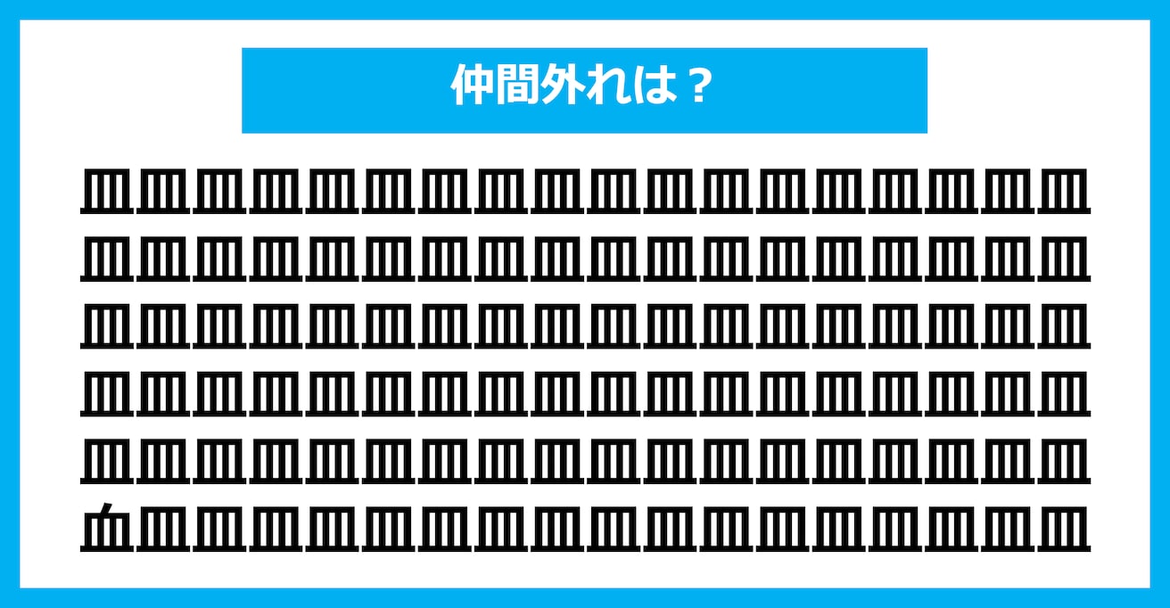 【漢字間違い探しクイズ】仲間外れはどれ？（第1522問）