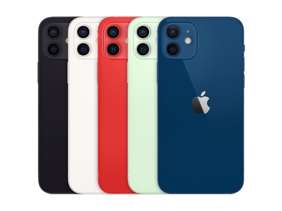 iPhone12／12 miniの5つのカラーバリエーション
